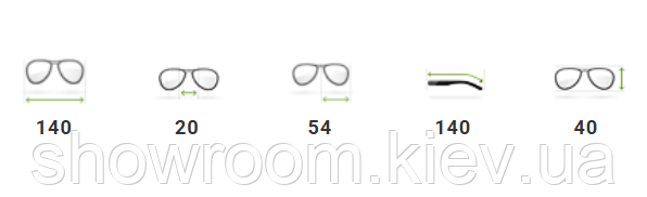 Женские солнцезащитные очки PR 8007 black Киев - изображение 3