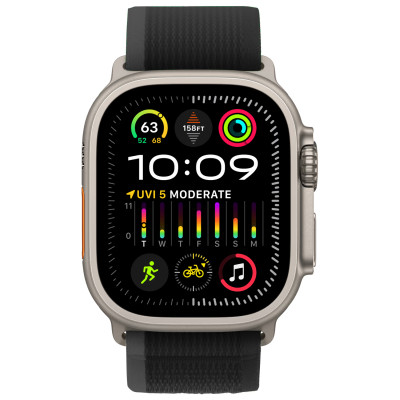 Ремешок для смарт-часов Armorstandart Trail Loop для Apple Watch 49/46/45/44/42 (Series 1-3) Black (ARM74228) Винница - изображение 2