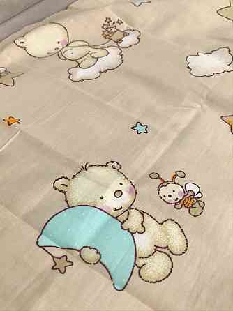 Ecotton Дитячий комплект постільної білизни Ecotton полуторний 147х210 см бежевий 10-0214 Beige Київ