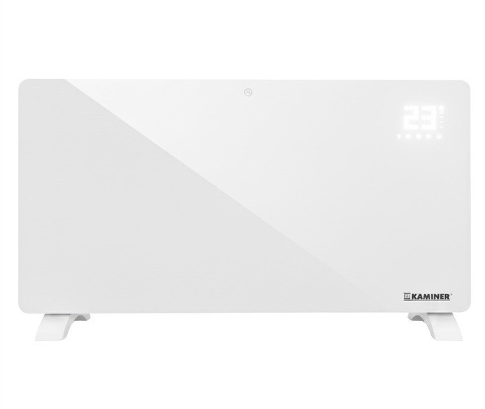 Електричний обігрівач скляний з WiFi управлінням Kaminer (26573) 2500 Вт Нововолинськ - фото 2