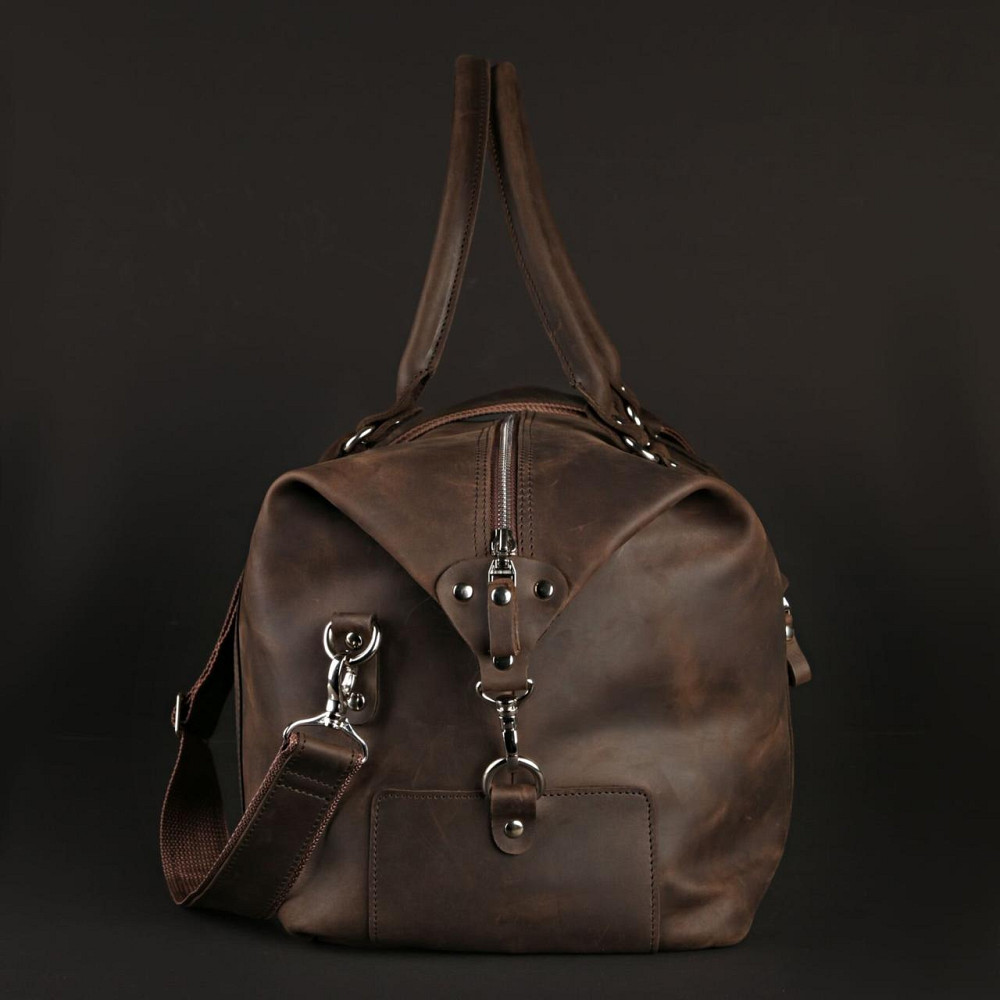 Сумка дорожная Коричневая (SHVIGEL) Киев - изображение 14