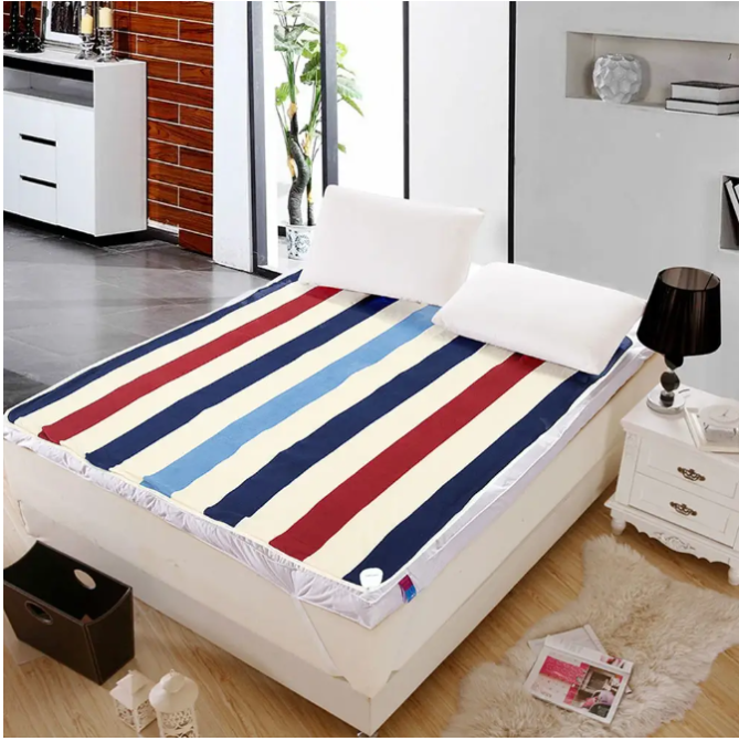 Электропростынь electric blanket 150*160 клетчатая серая Одесса - изображение 1