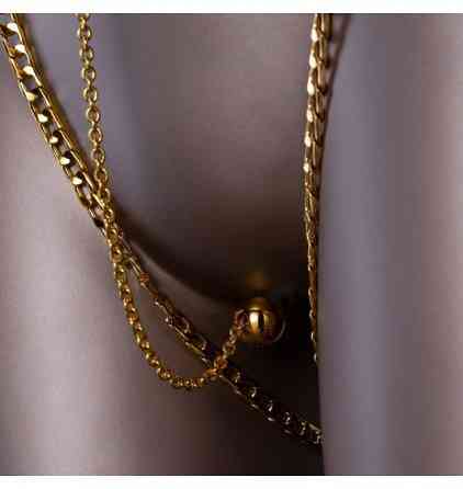 Пояс із золотими ланцюжками Upko Indulge In The Restraints Collection Sex Aura Київ