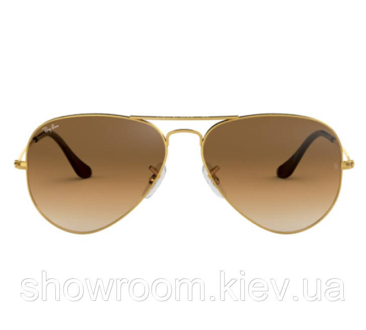 Жіночі сонцезахисні окуляри Rb 3025 (001/51 brown) Lux Київ - фото 5