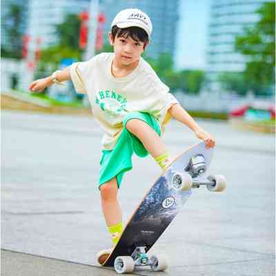 Скейтборд детский Yvolution Dynamo Cruiser LED 76 см, синий (YS52B2) Винница