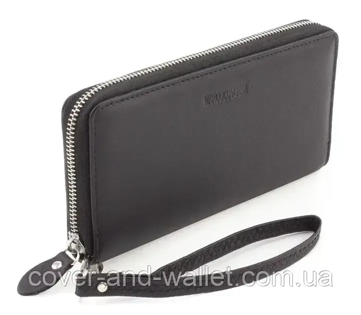 Мужской кожаный кошелёк клатч на молнии Marco Coverna M38-3 Киев - изображение 10