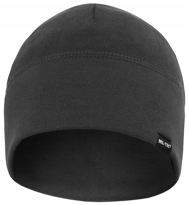 Універсальна Термоактивна Шапка біні зимова з флісу Mil-Tec від Sturm (12144102) Black Нововолинськ - фото 3