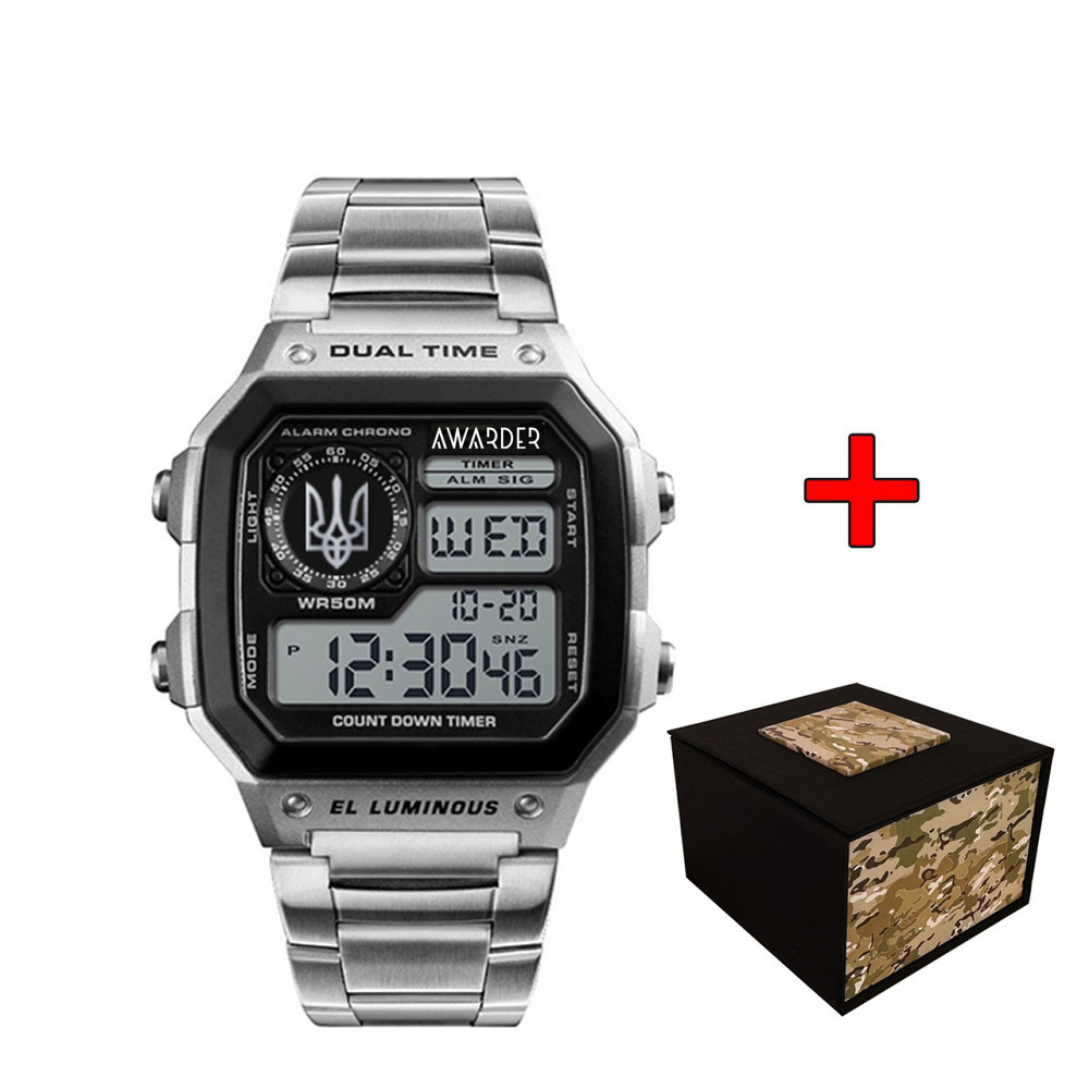 Awarder 011BKUASI Тризуб срібло Срібло + Коробка. Київ - фото 1