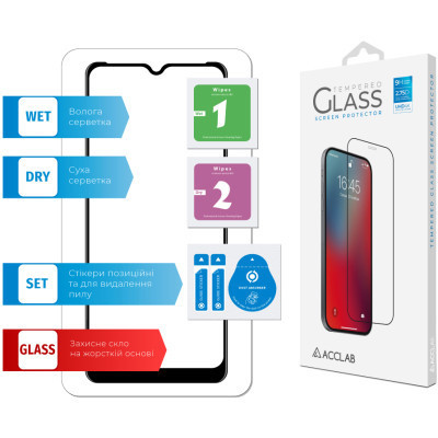Стекло защитное ACCLAB Full Glue Nokia 2.4 (1283126510793) Винница - изображение 6