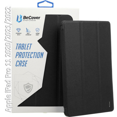 Чехол для планшета BeCover Tri Fold Hard Apple iPad Pro 11 2020/2021/2022 Black (709666) (709666) Винница - изображение 1