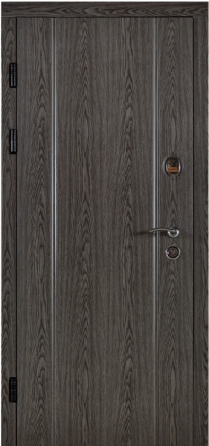Дверь входная Наши Двери РУБЕЖ ПВХ Б-85 Дуб английский 860х2040 мм Киев