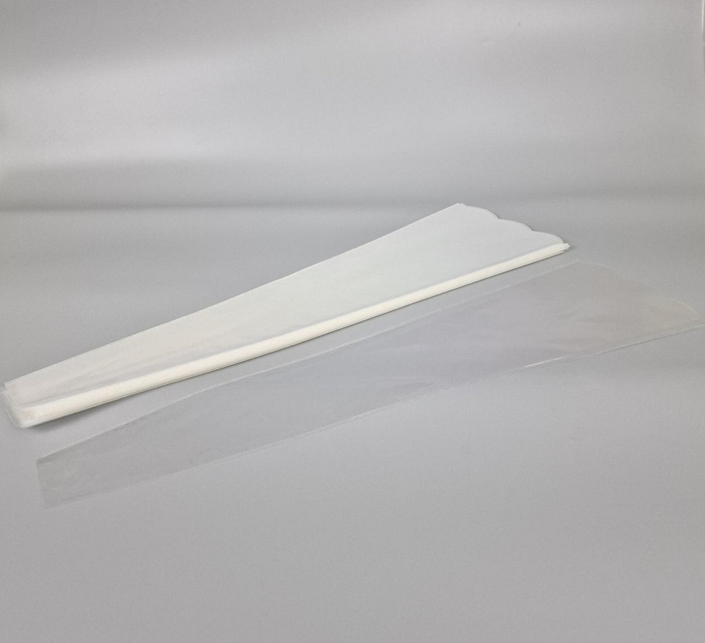 Конусне паковання під квіти h70/7низ/20верх прозоре (100 шт.) 199 (100 шт.) Харків - фото 1