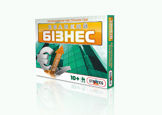 Гра Велика 30452 (укр) Стратег, "Великий Бізнес", у кор-ці 38-29-4см, шт Київ - фото 1
