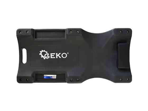Лежак СТО "GeKo" підкатний пластиковий 91x43x11см чорний Киев