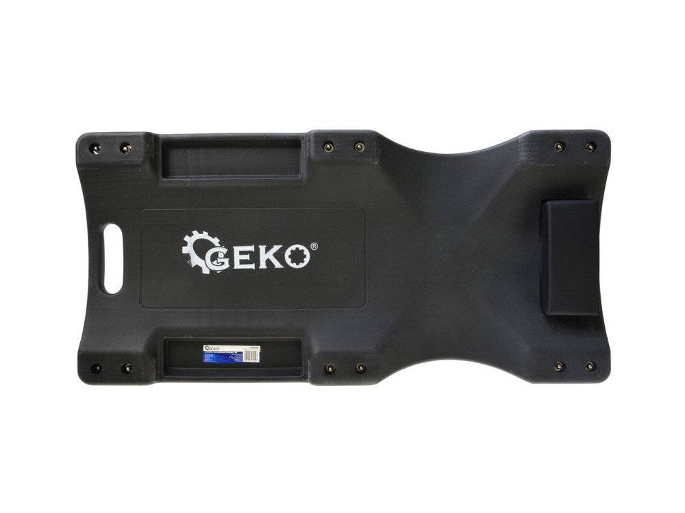 Лежак СТО "GeKo" підкатний пластиковий 91x43x11см чорний Киев - изображение 2