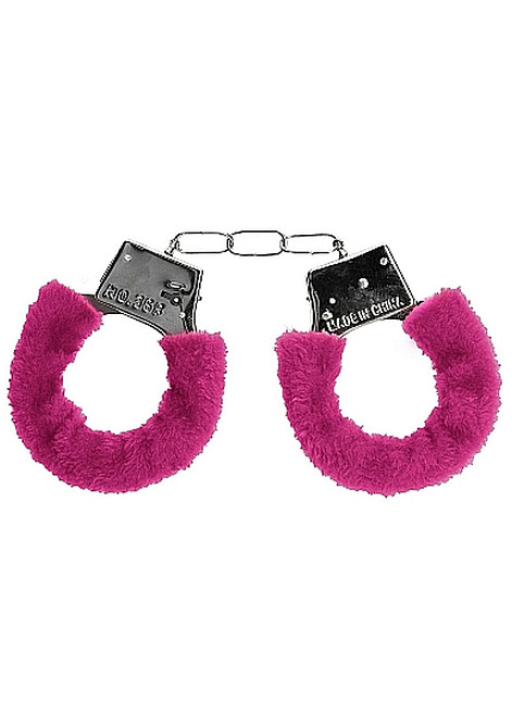 Наручники - Ouch! Beginner's Handcuffs Furry Pink Sex Aura Київ - фото 1