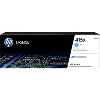 Картридж HP CLJ 415X Cyan (W2031X) Винница - изображение 1