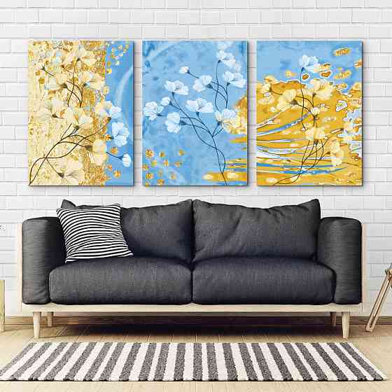 Модульна картина Абстракція Весна Art-22_B3 Київ
