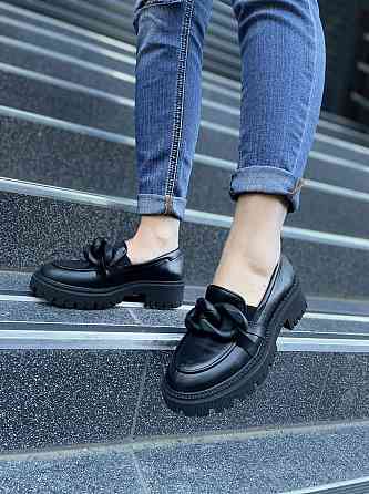 Olli Туфлі жіночі OLLI T-245-Астра чорні (весна-осінь, шкіра натуральна) (4771) лише 39р. Коломия