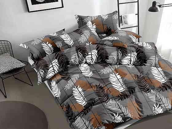 Ecotton Комплект постільної білизни Ecotton Євро 210х220 см Перо сірий (24147) Коломыя