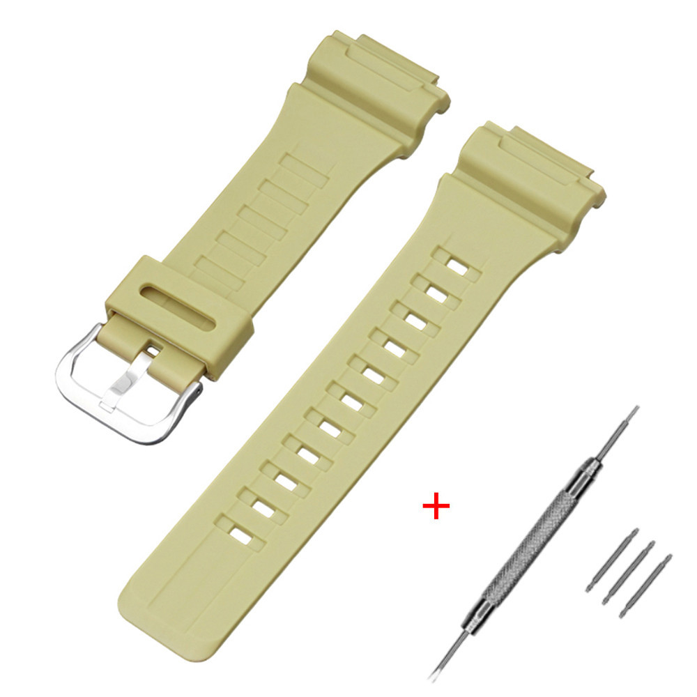 Ремешок для Casio AE-1000W Beige SI SBR Киев - изображение 1