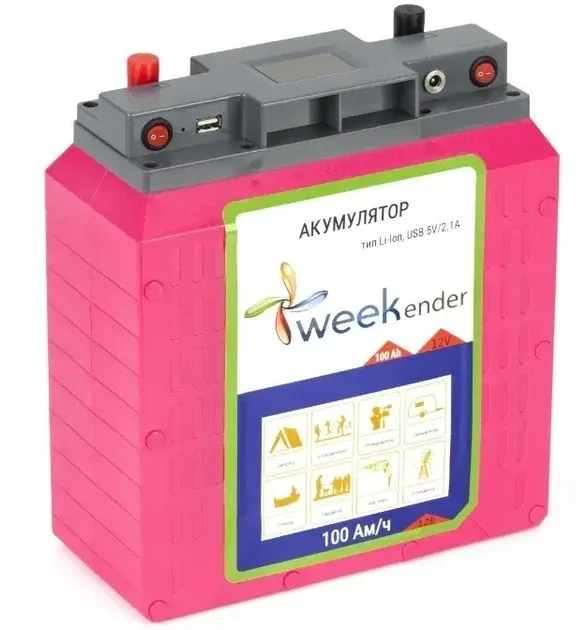 Акумулятор літій-Іонний Тяговий Weekender 12 V 100 Ah Київ - фото 11