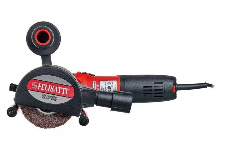 Щеточная шлифовальная машина Felisatti ШМ-110/1400ЭМ/F88020 (3600об/мин.,⌀ 110мм, 1400Вт, плавный пуск Киев - изображение 6