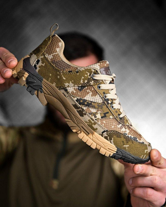 Міські мілітарі кросівки FAUST XY ДЛ7194 Одеса - фото 4