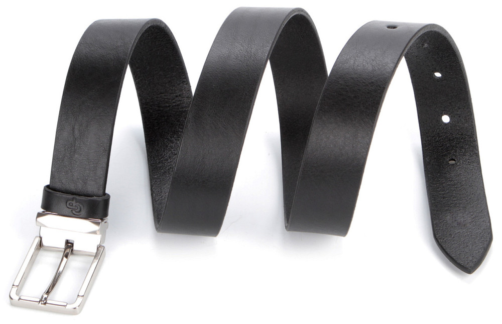 Шикарный мужской кожаный ремень под брюки GRANDE PELLE 00862 Киев - изображение 3