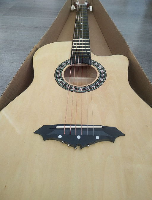 Гітара (нова) 6 струн акустична. Харків - фото 4