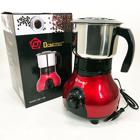 Мощная кофемолка для свежего кофе Domotec MS-1108 600 мл 250 Вт, Кофемолка электрическая 250вт EN-26 Львов - изображение 3
