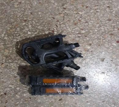 Педалі велосипедні (з катафотами, пластик, mod 41) Індія Мукачево - фото 1