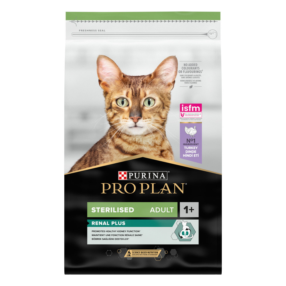 copy_Сухой корм PRO PLAN Sterilised Adult 1+ Renal Plus для взрослых стерилизованных кошек, с индейкой, 10 кг Киев - изображение 1