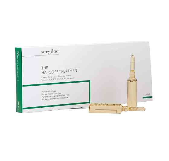 Ампулы против выпадения волос SERGILAC 12*10 мл Киев