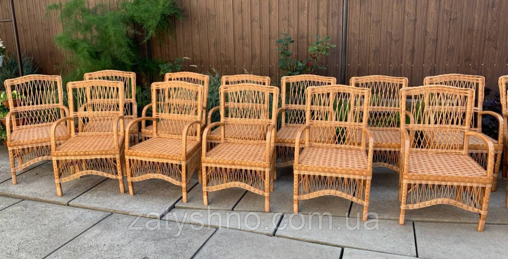 Кресло кухонное плетеное из лозы Киев - изображение 6