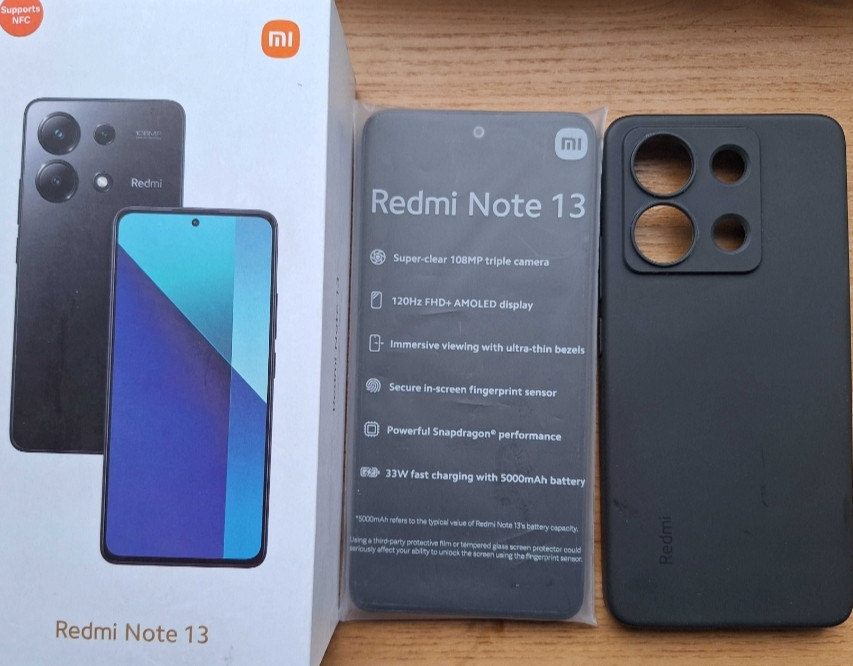 Смартфон Xiaomi redmi note 13 4g 8/256gb Black Київ - фото 6