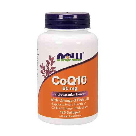 CoQ10 60 mg with Omega-3 (120 softgels) Луцк