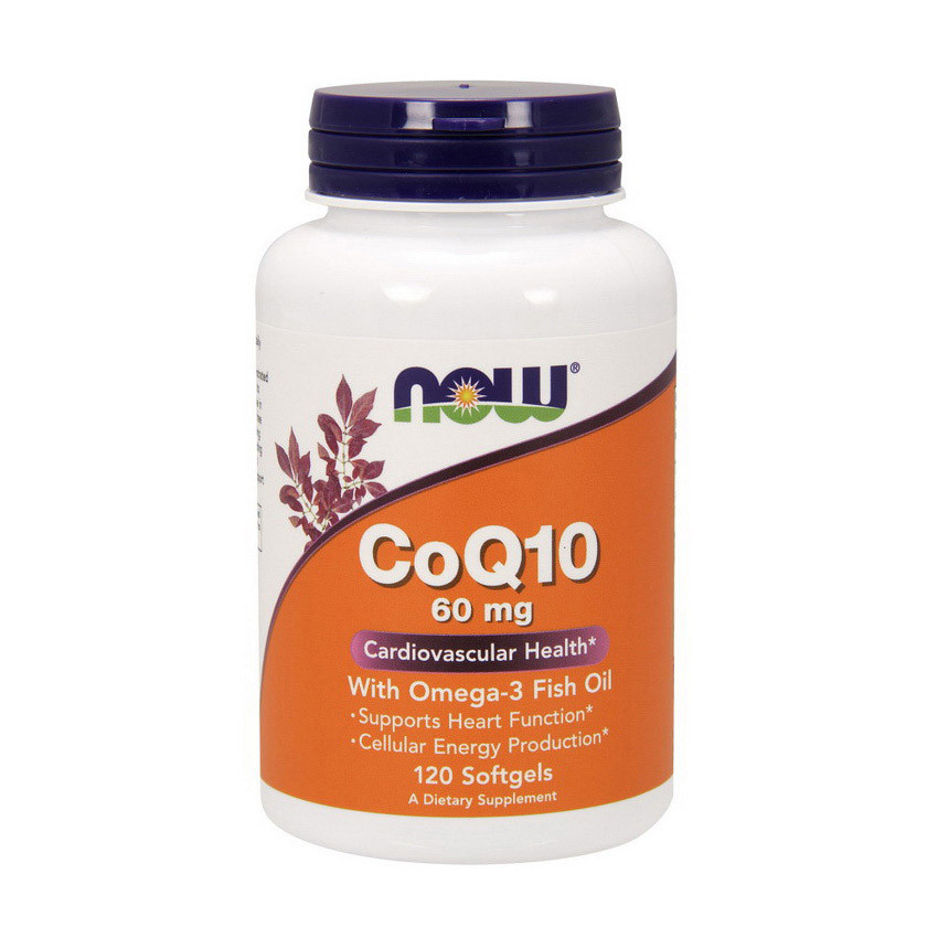 CoQ10 60 mg with Omega-3 (120 softgels) Луцк - изображение 1