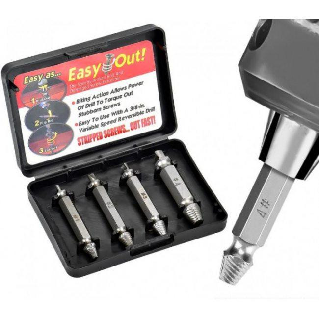 Набір бітів екстракторав для викручування саморізів Полтава - фото 1