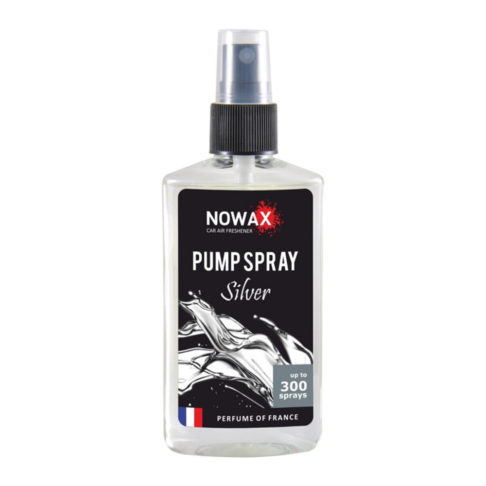 Ароматизатор Nowax Pump Spray Silver, 75ml з розпилювачем Киев - изображение 1