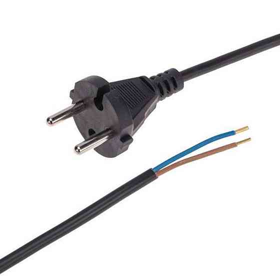 Шнур с вилкой 1,5м ПВС 2*1.5 Харьков