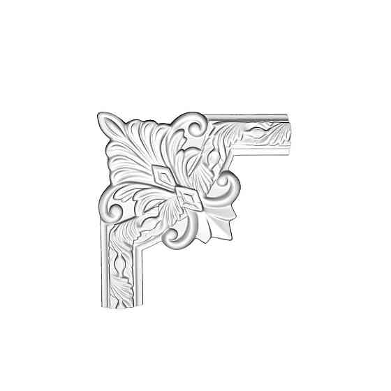 Кутовий елемент молдинга поліуретановий Gaudi Decor CF 620B Дніпро