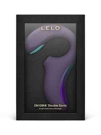 Кліторально-вагінальний звуковий стимулятор LELO Enigma Double Sonic Cyber Purple Sex Aura Київ