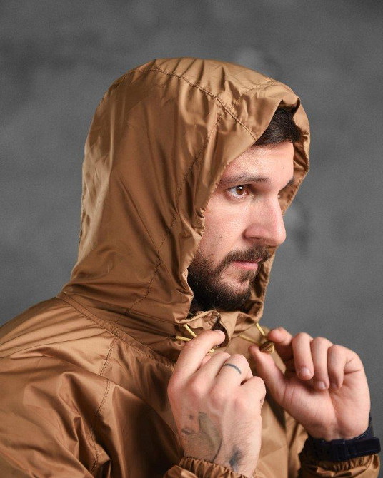 Куртка дождевик компактная ветровлаго защита складывается в карман   XXXL Одесса - изображение 5