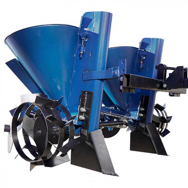 Картоплесаджалка 2р. ланцюгова до мототрактора + бункер для внесення добрив (фіксоване міжряддя) (КС19) Харьков - изображение 1