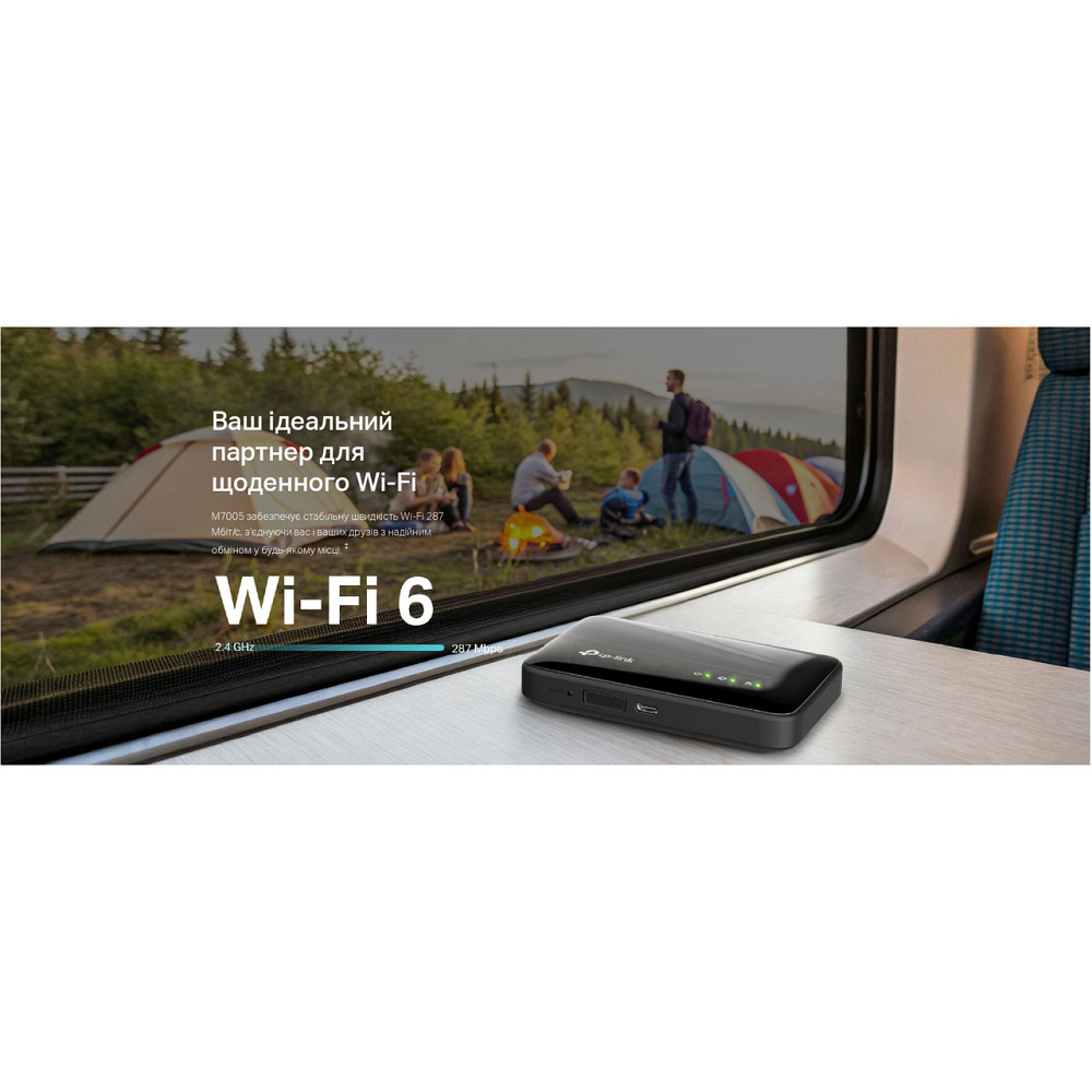 Бездротовий 3G/4G маршрутизатор TP-Link M7005 Black ( 16660 ) Харків - фото 11
