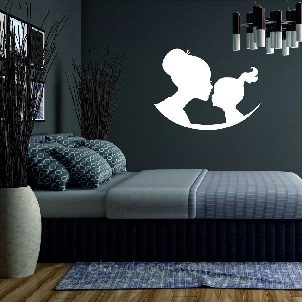 Декоративное настенное Панно «Мать и дитя», Декор на стену 90*68 см, Белый Киев - изображение 2