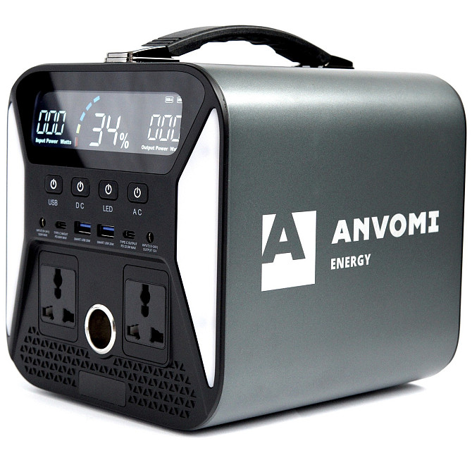 Портативная зарядная станция ANVOMI UA301 (83200 mAh, 299 Wh) Днепр - изображение 2