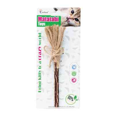 Іграшка для котів Eastland Мітла з мататабі 16 см (6970115703117) Вінниця