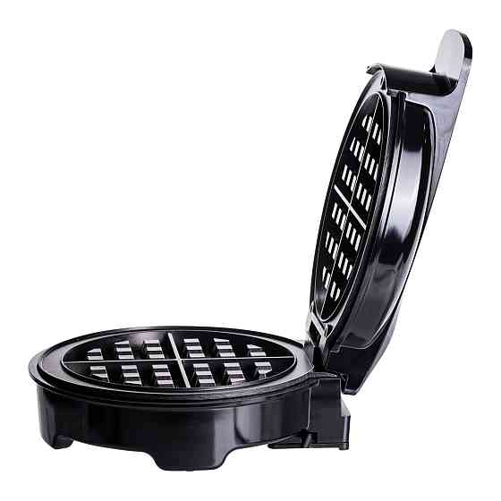 Вафельниця для бельгійських вафель з антипригарним покриттям і LED-індикатором 1000 Вт кругла Sokany SK-519 Коломия